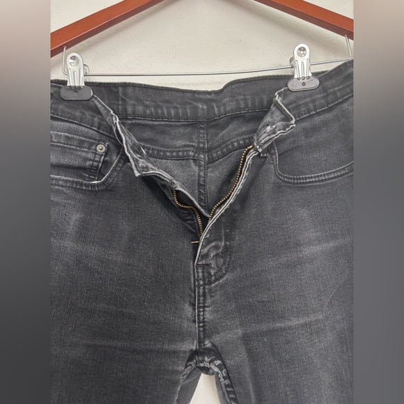 LEVIS BLACK MENS SKINNY JEANS SZ 32 X 32 - Picture 4 of 10